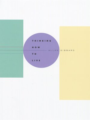 cover image of Thinking How to Live